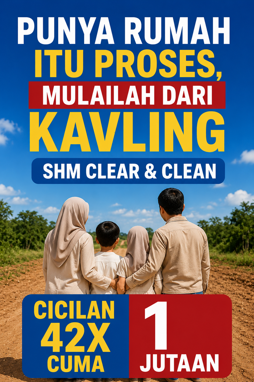 Flyer Kavling Tanpa DP 03